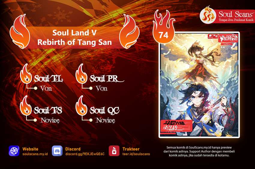 Soul Land V – Rebirth of Tang San Chapter 74 Gambar 1