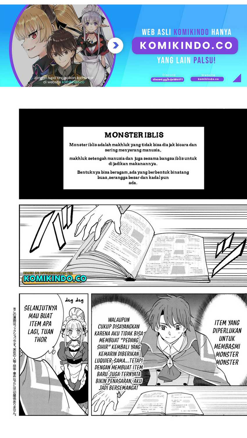 Souzou Renkinjutsushi Wa Jiyuu wo Ouka Suru Kokyou wo Tsuihou Saretara, Maou No Ohizamoto De Chouzetsu Kouka No Magic Item Zukuri Houdai Ni Narimashita Chapter 10.3 Gambar 2
