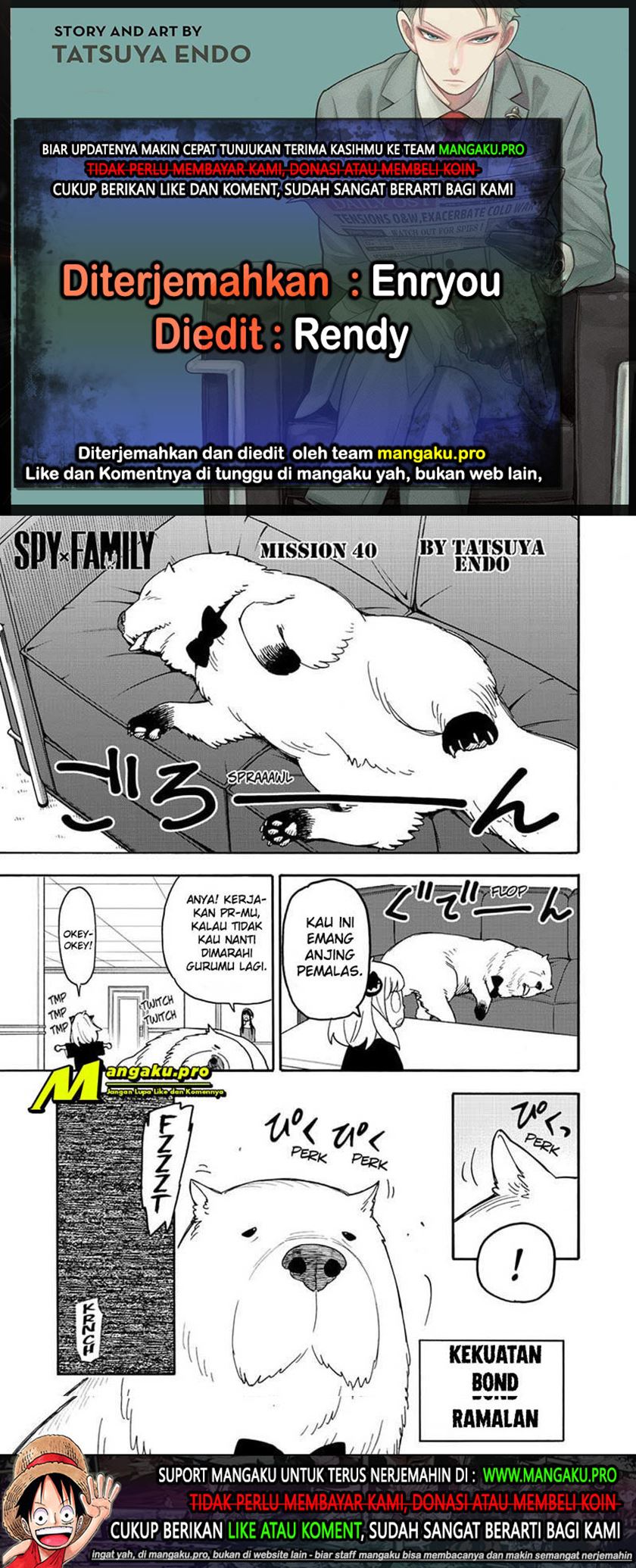 Spy X Family Chapter 40 Gambar 1