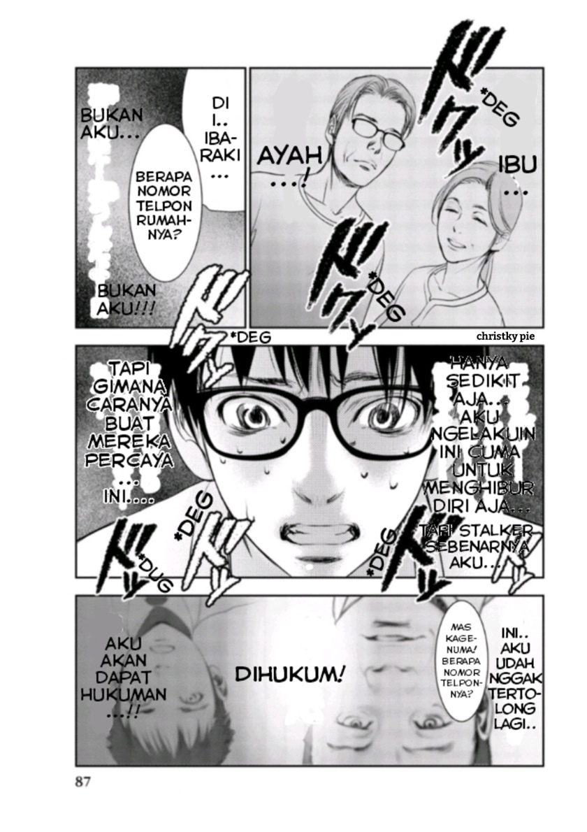 Stalker Koui ga Barete Jinsei Shuuryou Otoko Chapter 03 Gambar 7