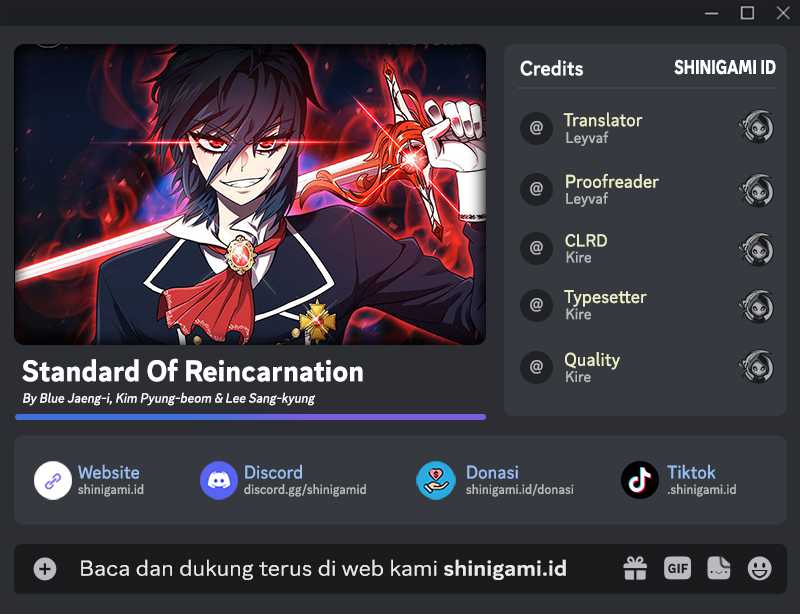 Standard of Reincarnation Chapter 56 Gambar 1