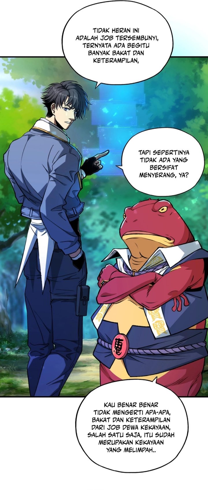 Start by changing your job to the God of Wealth and taming billions of divine pets! Chapter 02 Gambar 5