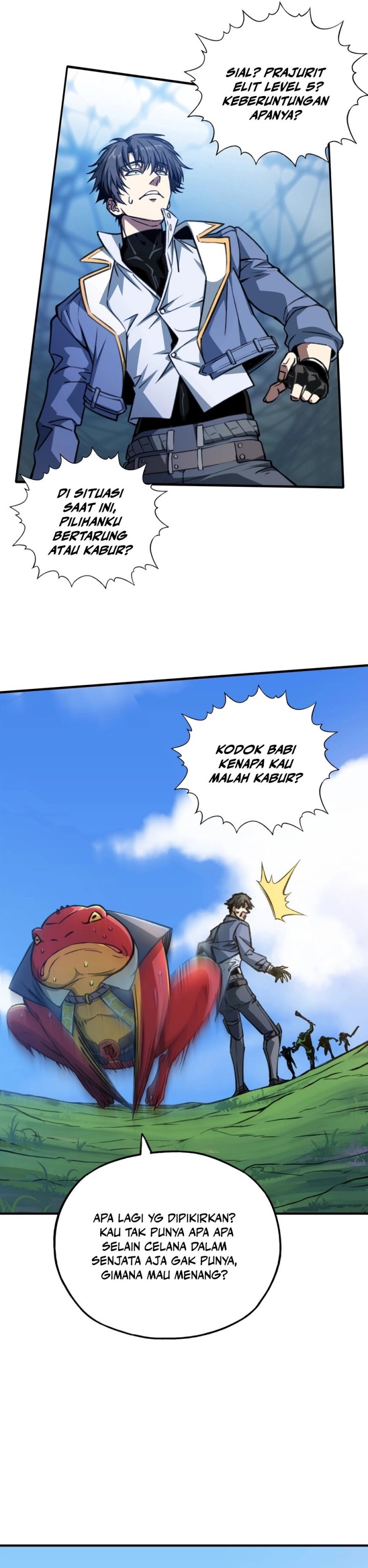 Start by changing your job to the God of Wealth and taming billions of divine pets! Chapter 02 Gambar 11