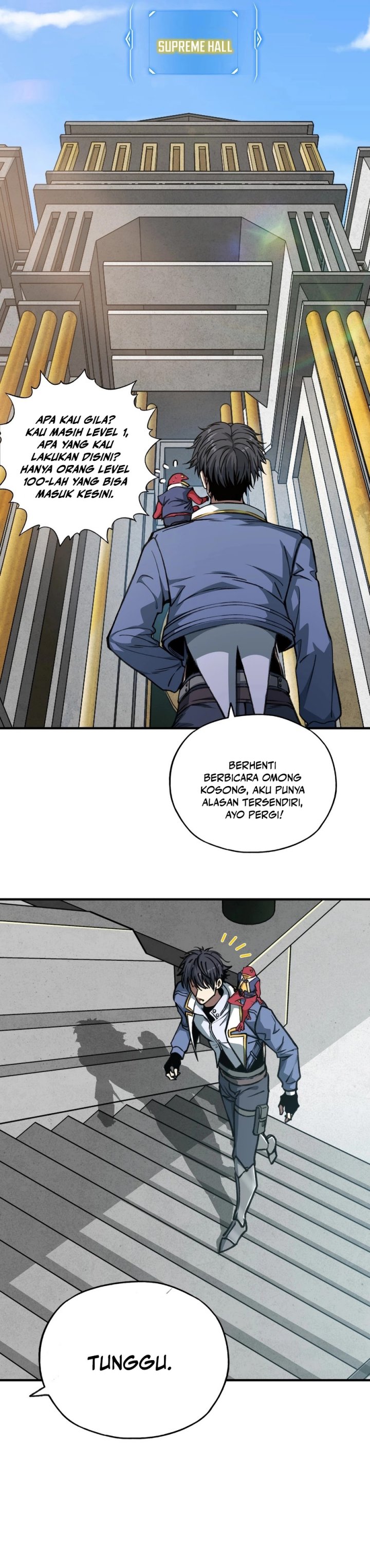 Start by changing your job to the God of Wealth and taming billions of divine pets! Chapter 02 Gambar 17