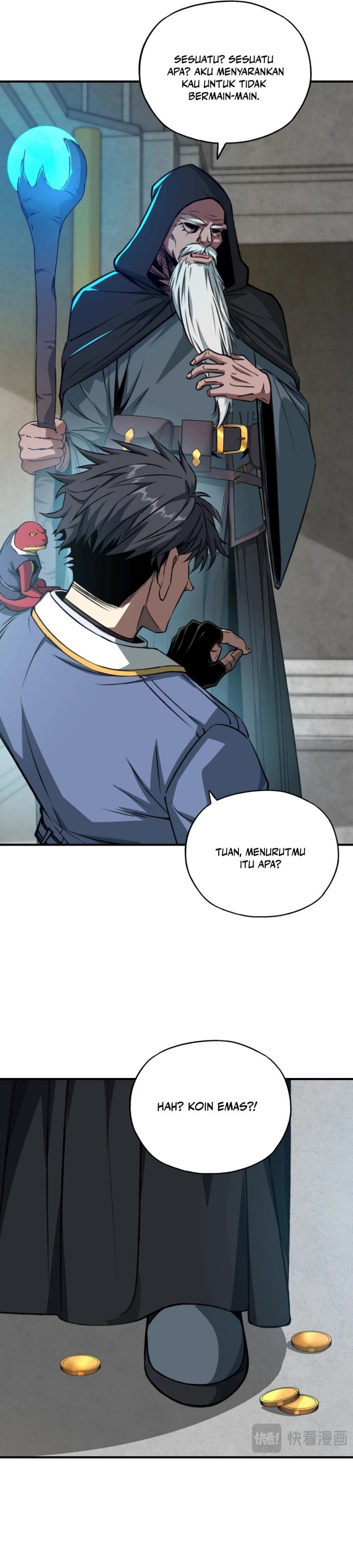 Start by changing your job to the God of Wealth and taming billions of divine pets! Chapter 02 Gambar 20
