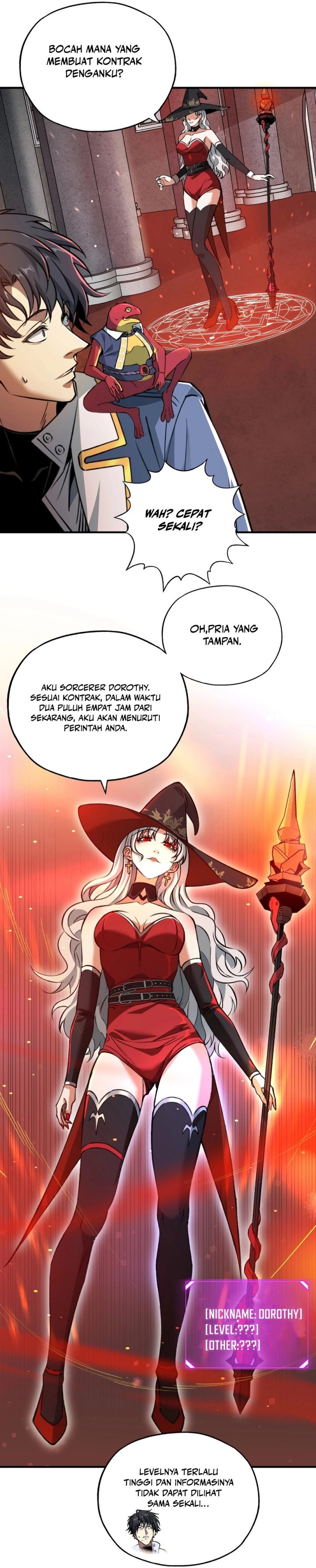 Start by changing your job to the God of Wealth and taming billions of divine pets! Chapter 02 Gambar 30
