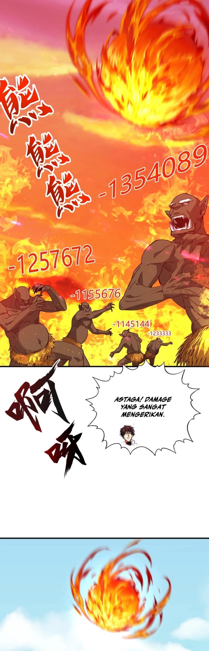 Start by changing your job to the God of Wealth and taming billions of divine pets! Chapter 02 Gambar 33