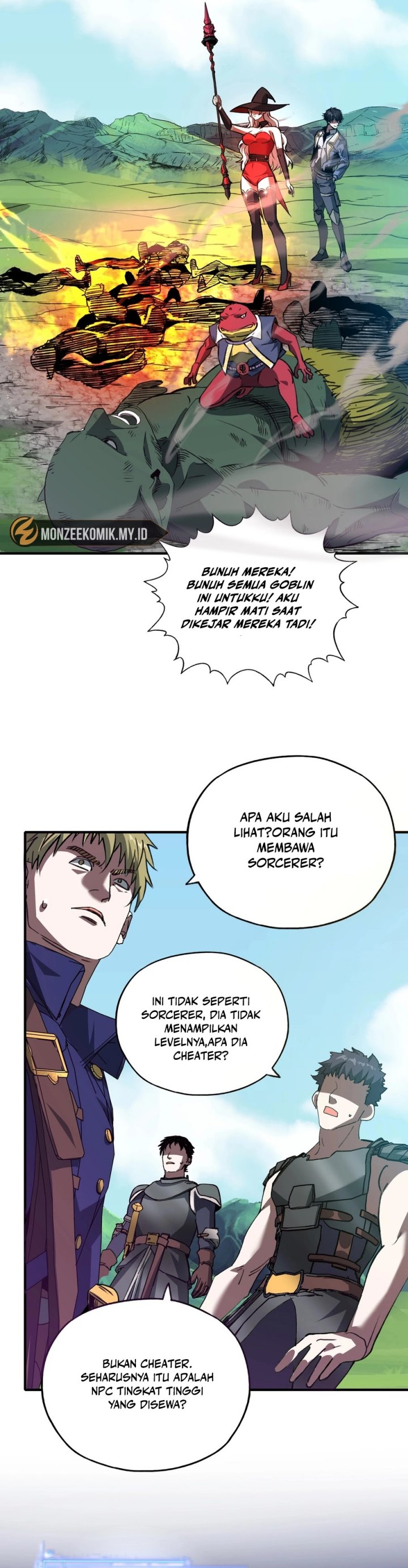 Start by changing your job to the God of Wealth and taming billions of divine pets! Chapter 02 Gambar 34