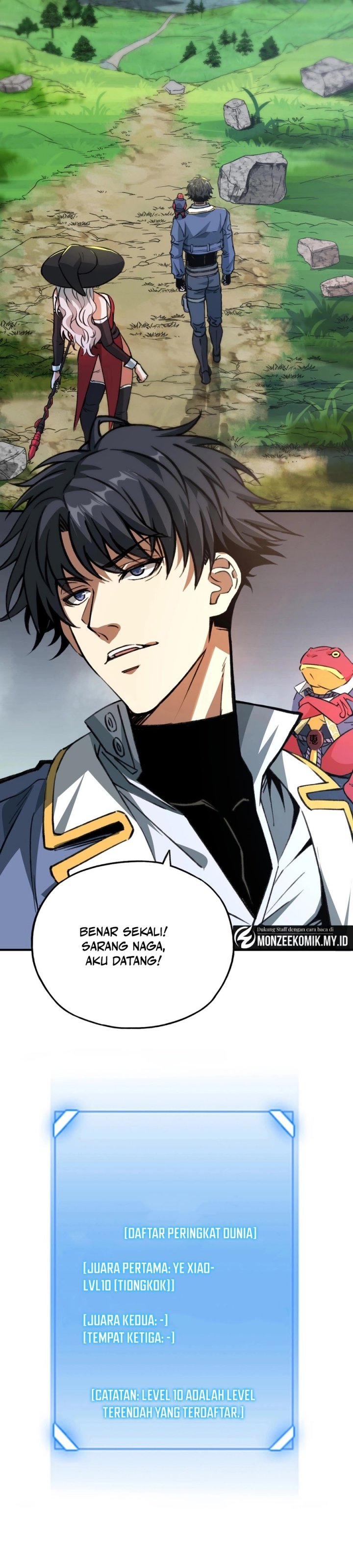 Start by changing your job to the God of Wealth and taming billions of divine pets! Chapter 02 Gambar 38