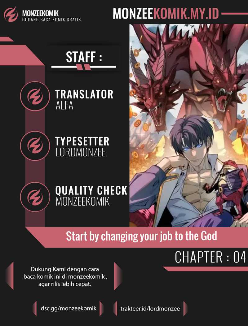 Start by changing your job to the God of Wealth and taming billions of divine pets! Chapter 04 Gambar 1