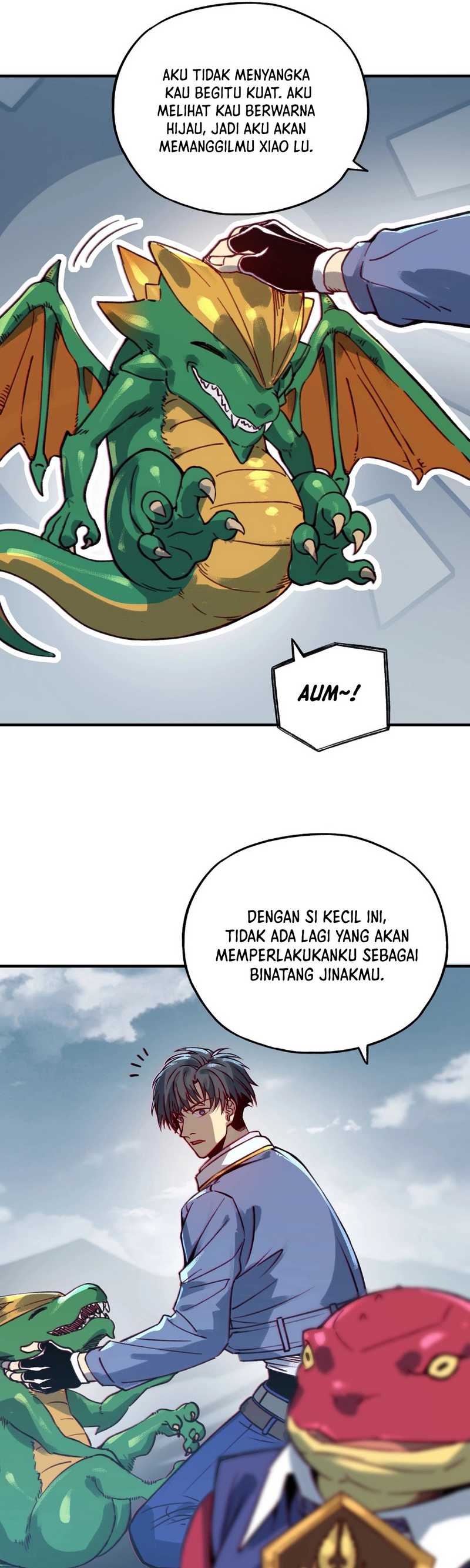 Start by changing your job to the God of Wealth and taming billions of divine pets! Chapter 04 Gambar 7