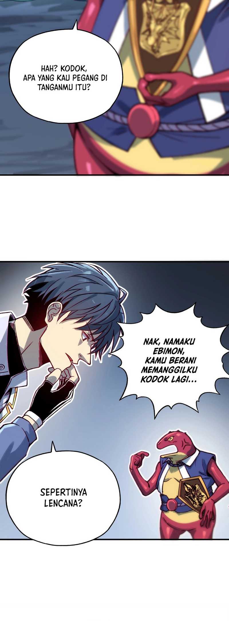 Start by changing your job to the God of Wealth and taming billions of divine pets! Chapter 04 Gambar 8