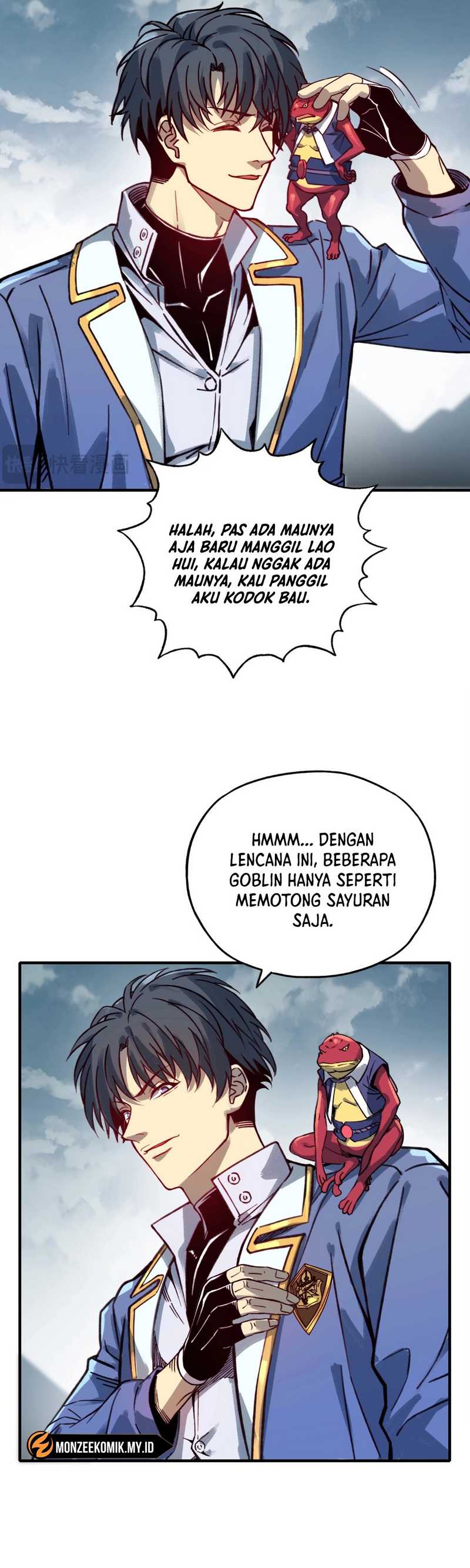 Start by changing your job to the God of Wealth and taming billions of divine pets! Chapter 04 Gambar 12
