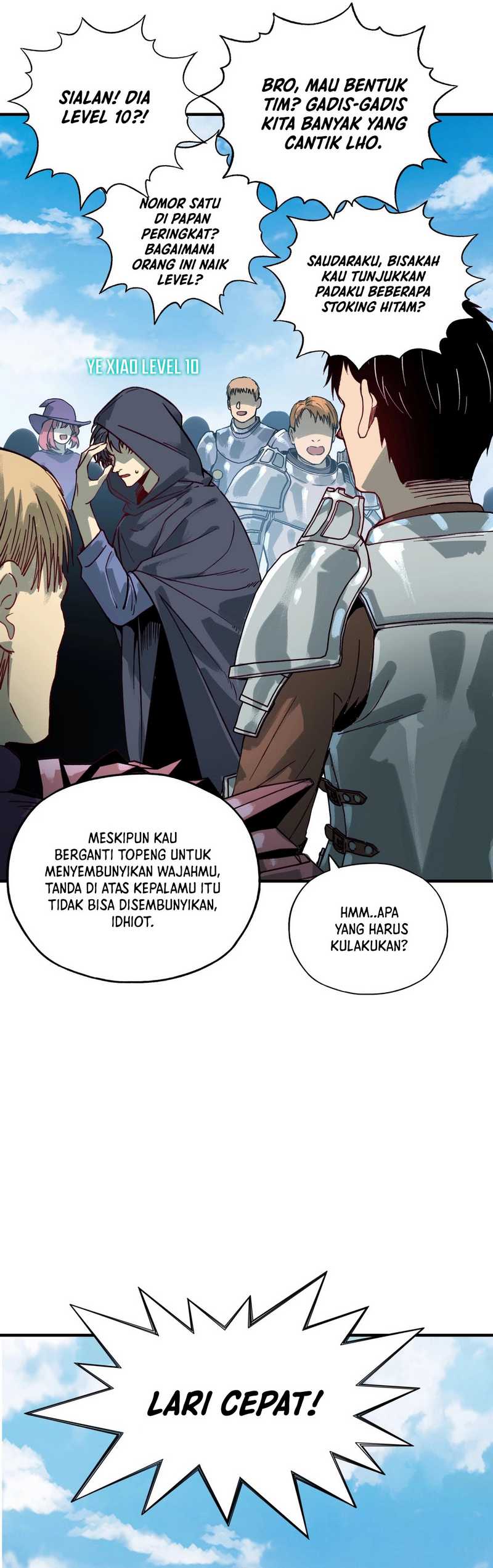 Start by changing your job to the God of Wealth and taming billions of divine pets! Chapter 04 Gambar 32