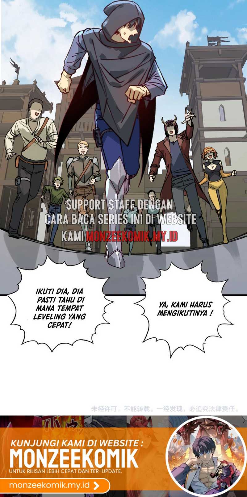 Start by changing your job to the God of Wealth and taming billions of divine pets! Chapter 04 Gambar 33