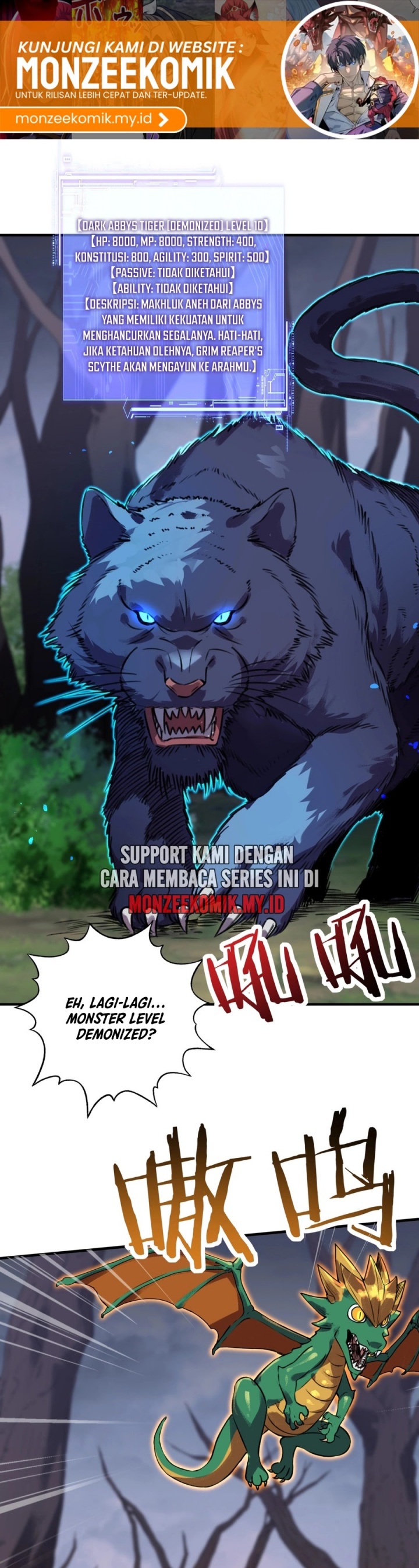 Start by changing your job to the God of Wealth and taming billions of divine pets! Chapter 06 Gambar 2
