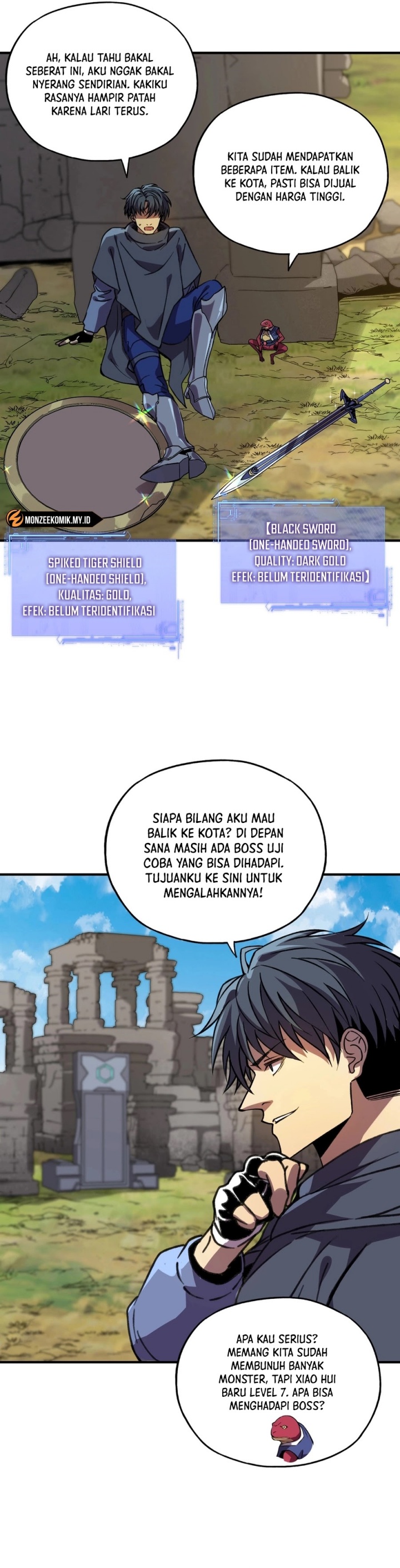 Start by changing your job to the God of Wealth and taming billions of divine pets! Chapter 06 Gambar 5