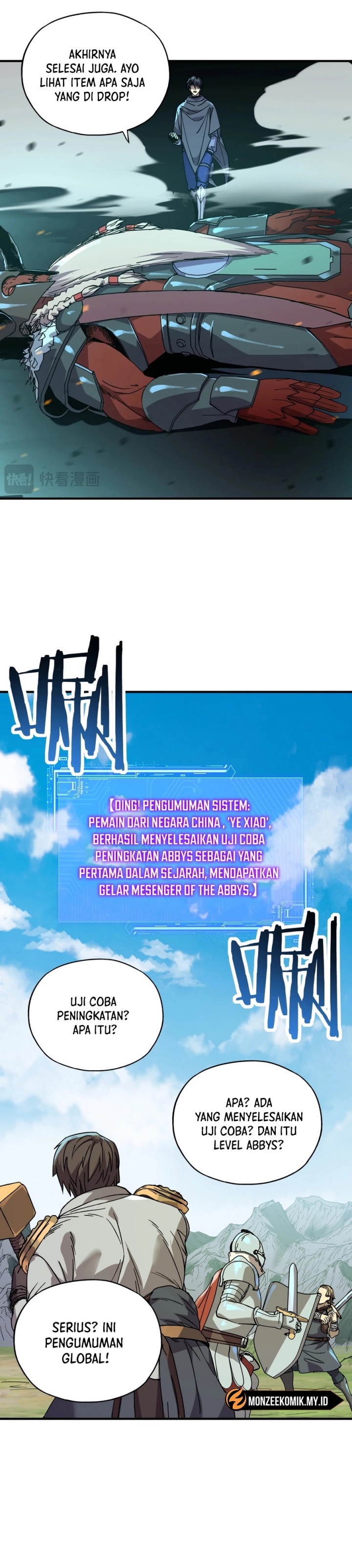 Start by changing your job to the God of Wealth and taming billions of divine pets! Chapter 06 Gambar 25