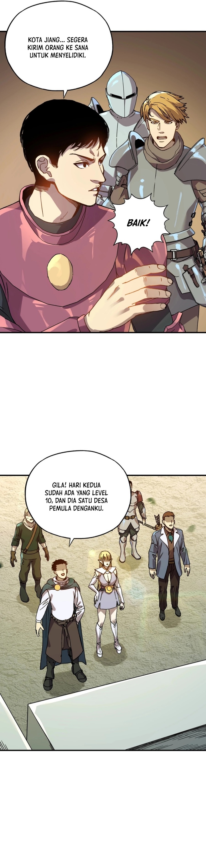 Start by changing your job to the God of Wealth and taming billions of divine pets! Chapter 06 Gambar 27