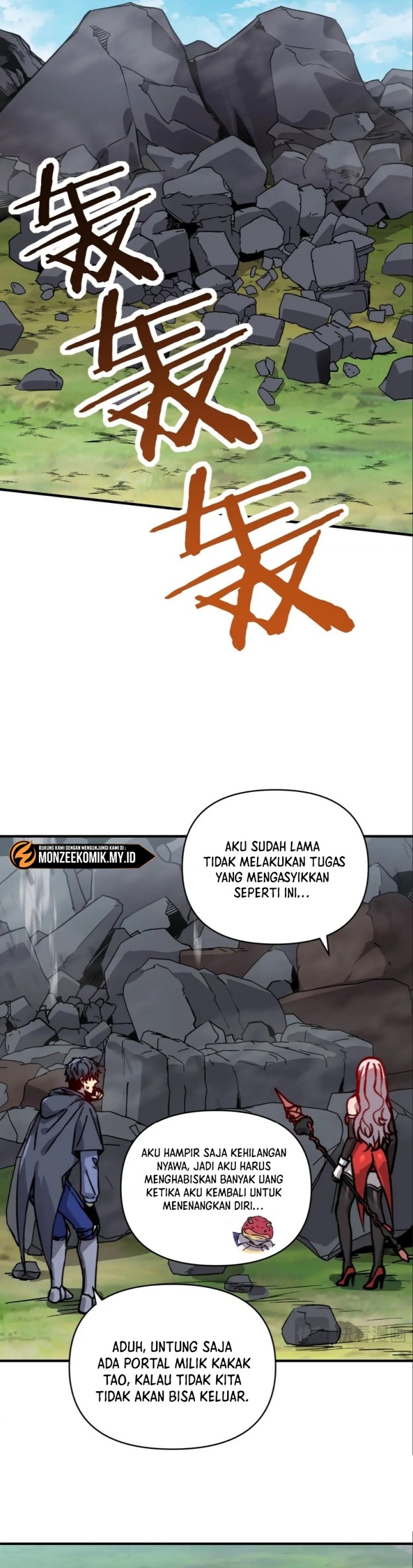 Start by changing your job to the God of Wealth and taming billions of divine pets! Chapter 13 Gambar 16