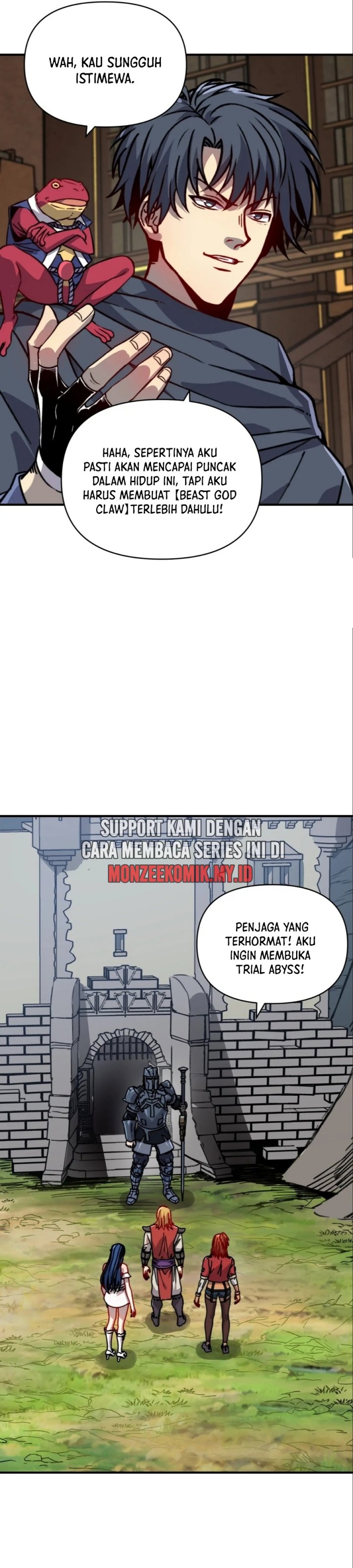 Start by changing your job to the God of Wealth and taming billions of divine pets! Chapter 14 Gambar 12