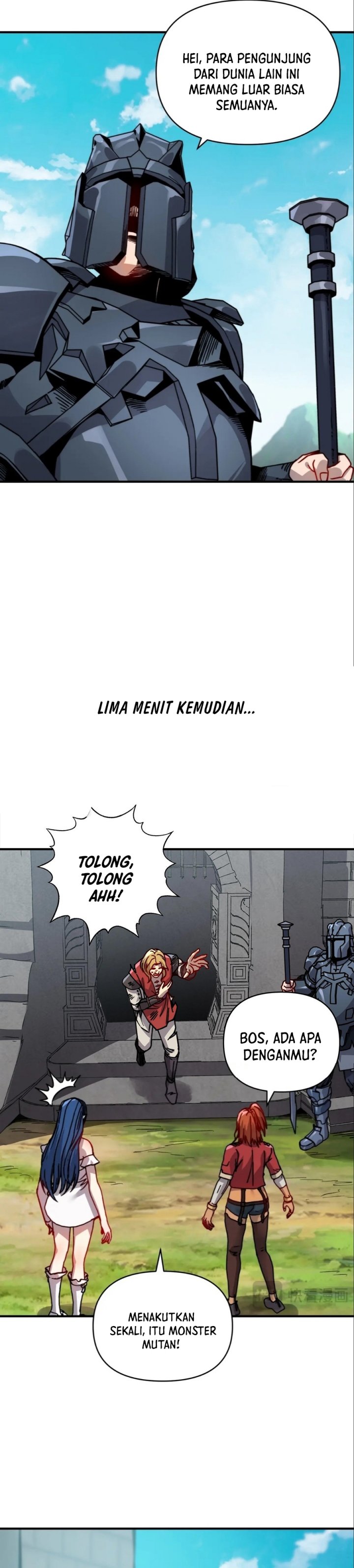 Start by changing your job to the God of Wealth and taming billions of divine pets! Chapter 14 Gambar 15