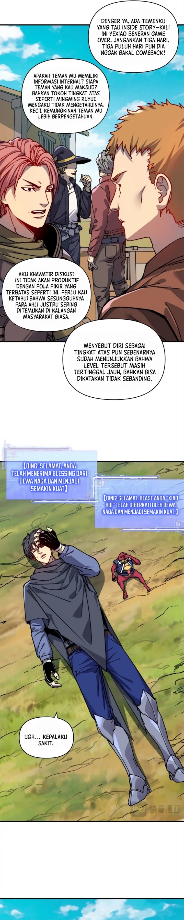 Start by changing your job to the God of Wealth and taming billions of divine pets! Chapter 16 Gambar 19