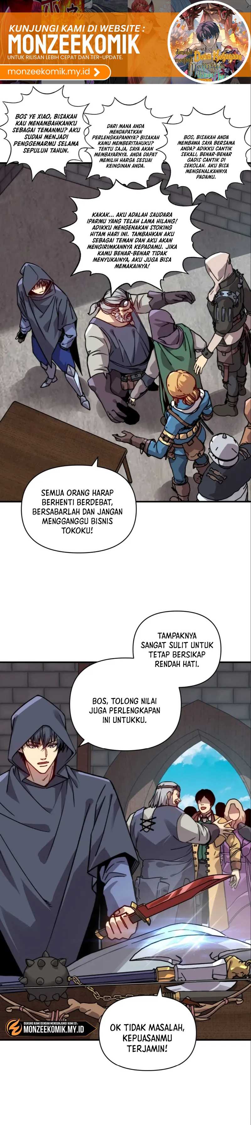 Start by changing your job to the God of Wealth and taming billions of divine pets! Chapter 18 Gambar 3
