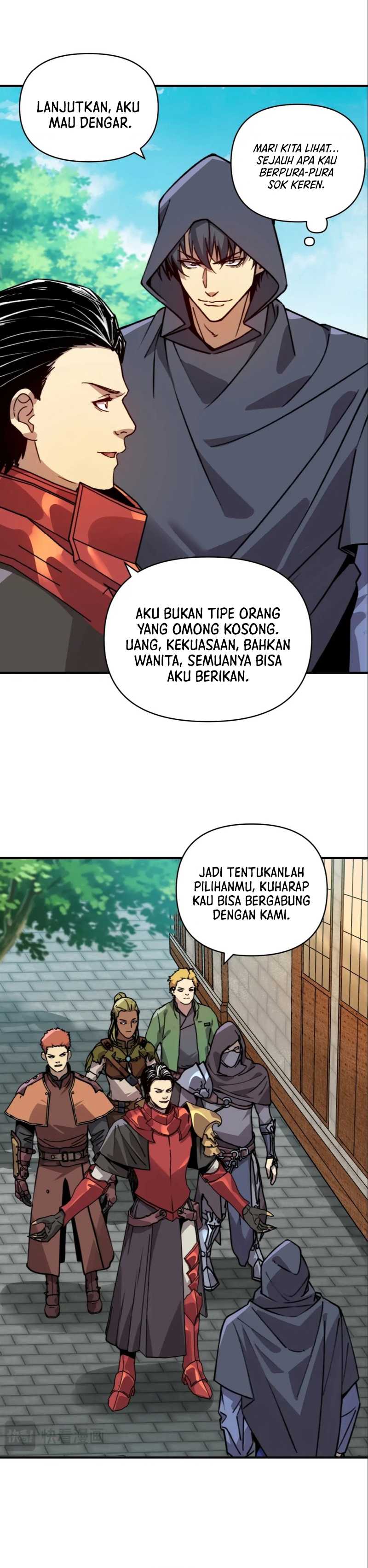 Start by changing your job to the God of Wealth and taming billions of divine pets! Chapter 18 Gambar 10