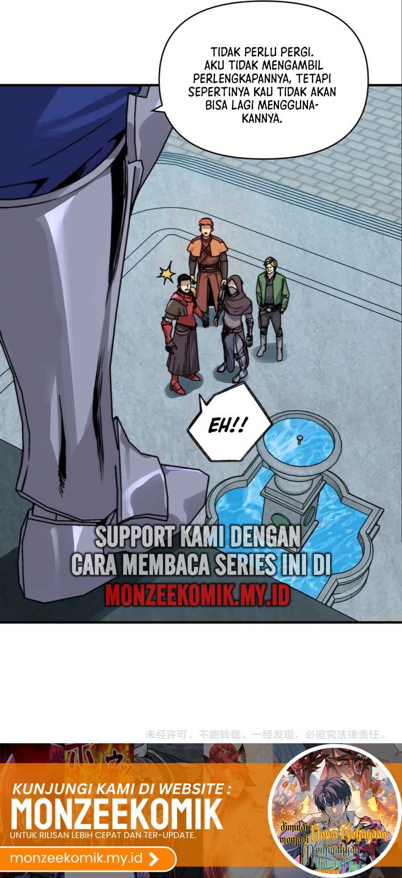 Start by changing your job to the God of Wealth and taming billions of divine pets! Chapter 18 Gambar 23