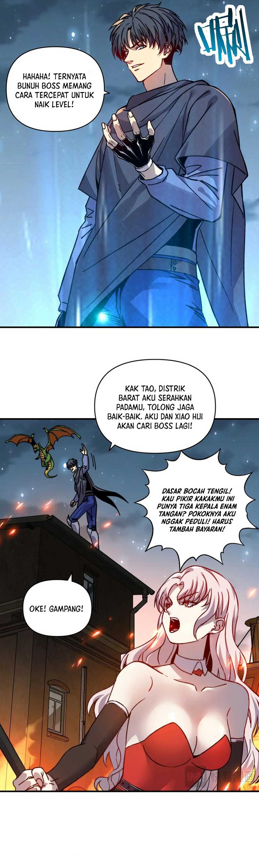 Start by changing your job to the God of Wealth and taming billions of divine pets! Chapter 21 Gambar 9