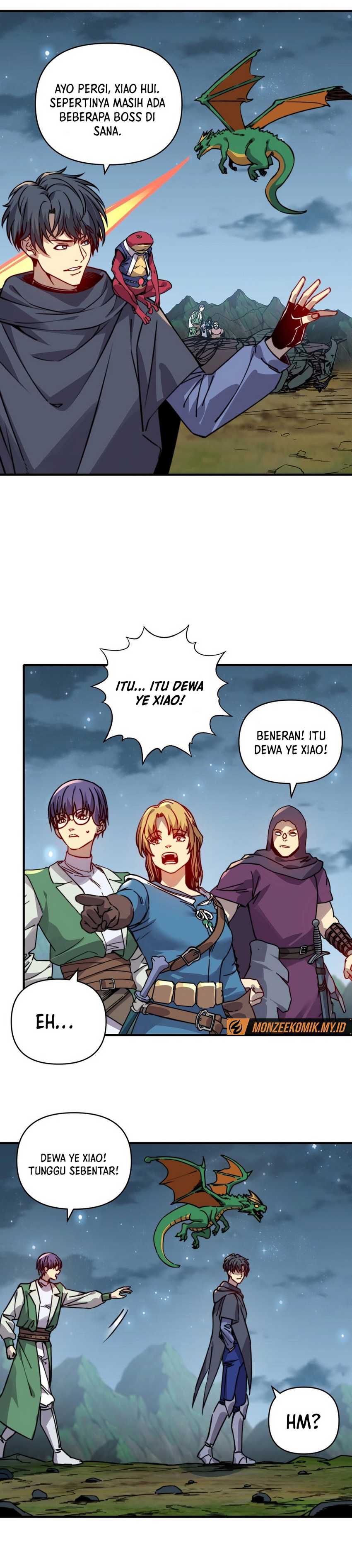 Start by changing your job to the God of Wealth and taming billions of divine pets! Chapter 21 Gambar 19