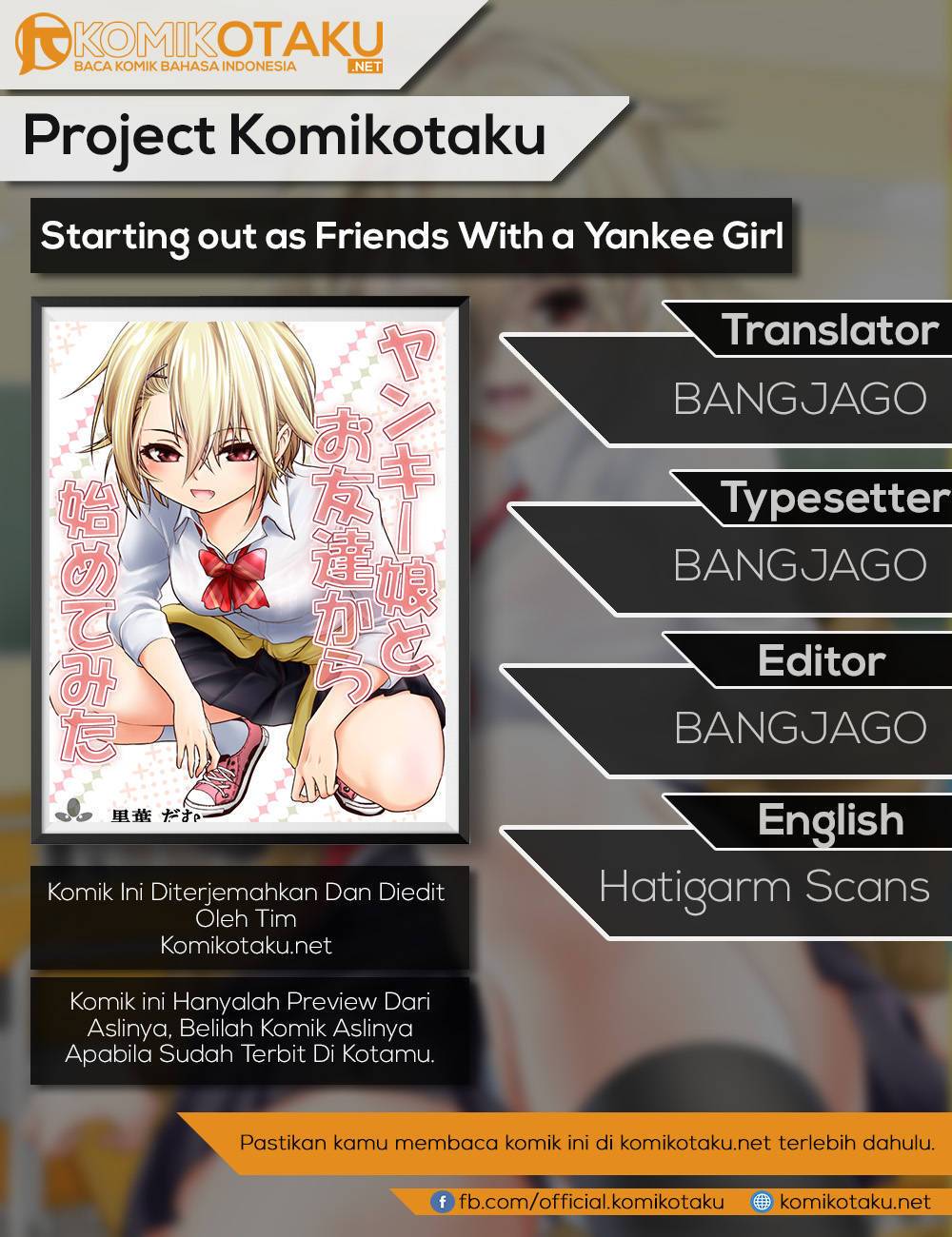 Starting out as Friends With a Yankee Girl Chapter 04 Gambar 2