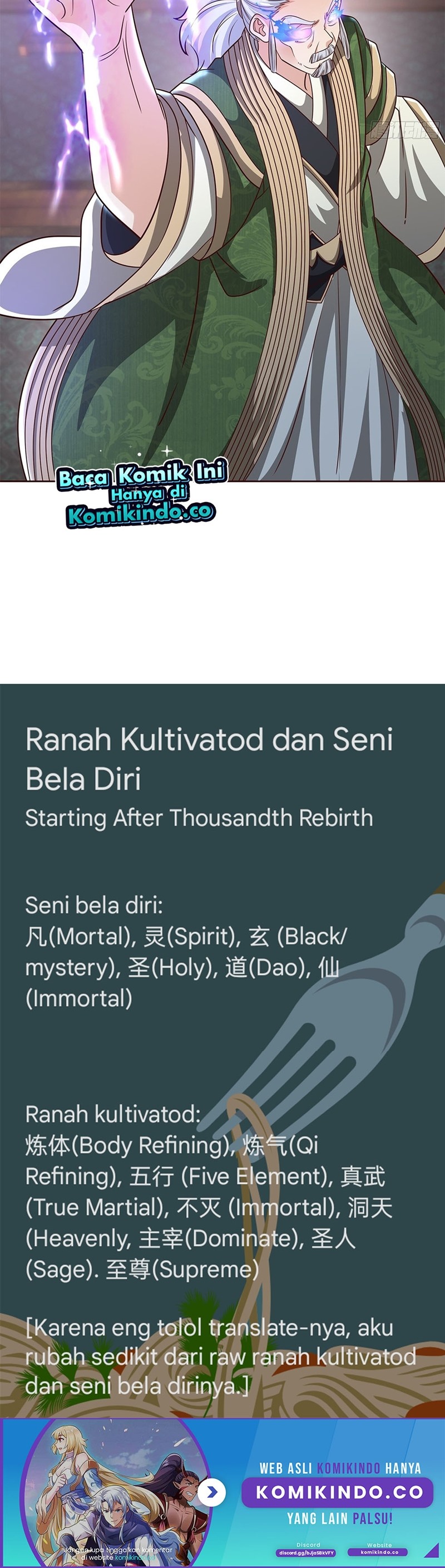 Starting After Thousandth Rebirth Chapter 16 Gambar 21