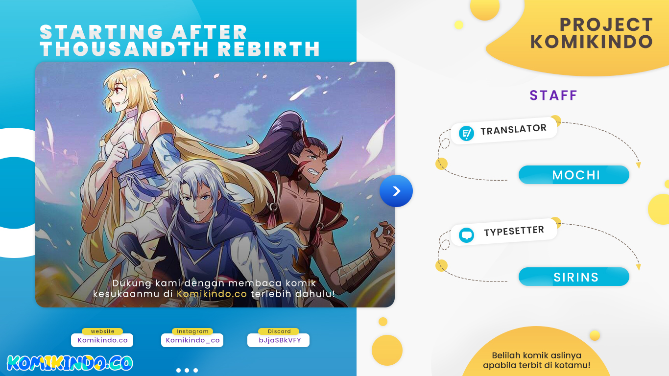Starting After Thousandth Rebirth Chapter 38 Gambar 1