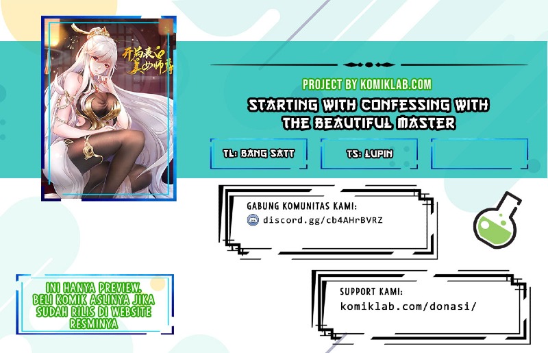 Starting With Confessing With the Beautiful Master Chapter 07 Gambar 2