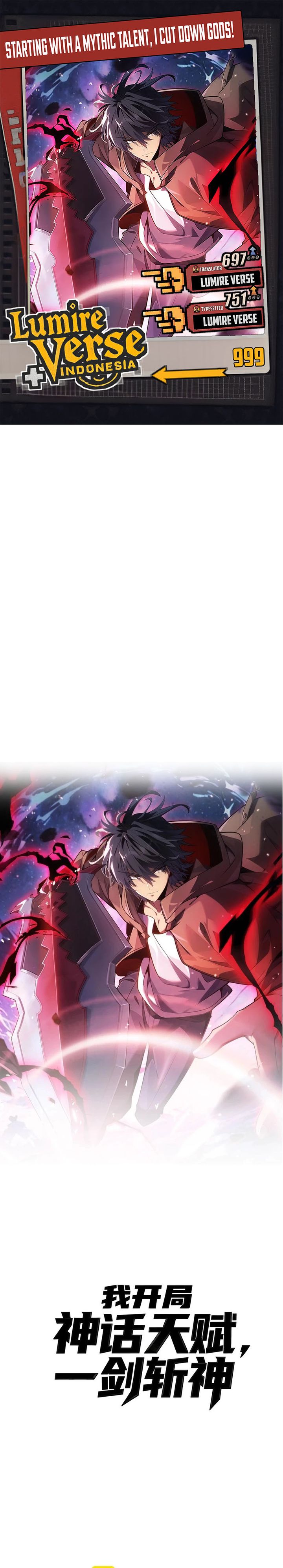 Starting with a Mythic Talent, I Cut Down Gods! Chapter 04 Gambar 1