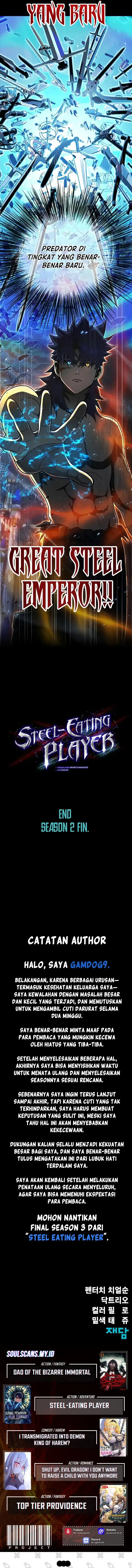 Steel-Eating Player Chapter 91 Gambar 27