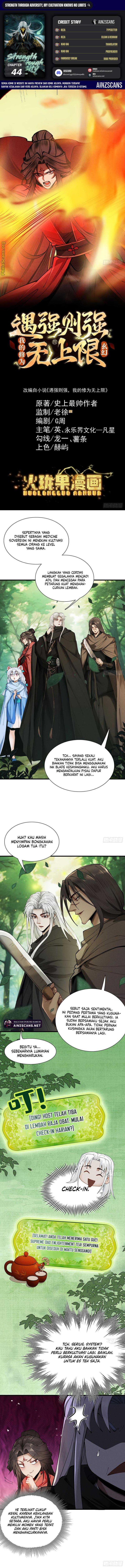 Strength Through Adversity, My Cultivation Knows No Limits Chapter 44 Gambar 1