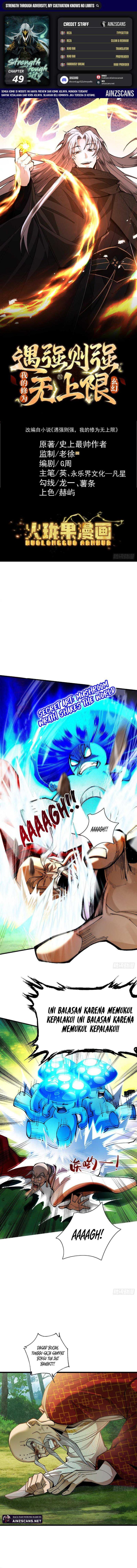Strength Through Adversity, My Cultivation Knows No Limits Chapter 49 Gambar 1
