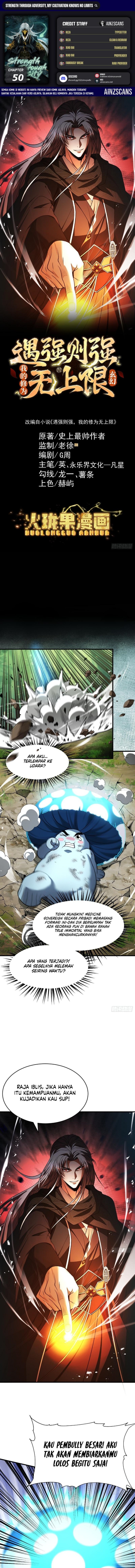 Strength Through Adversity, My Cultivation Knows No Limits Chapter 50 Gambar 1