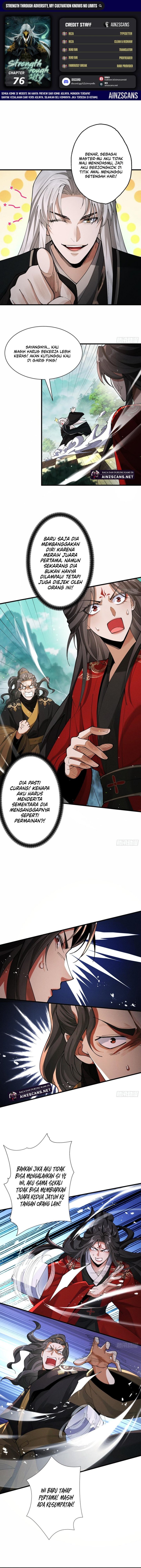 Strength Through Adversity, My Cultivation Knows No Limits Chapter 76 Gambar 1