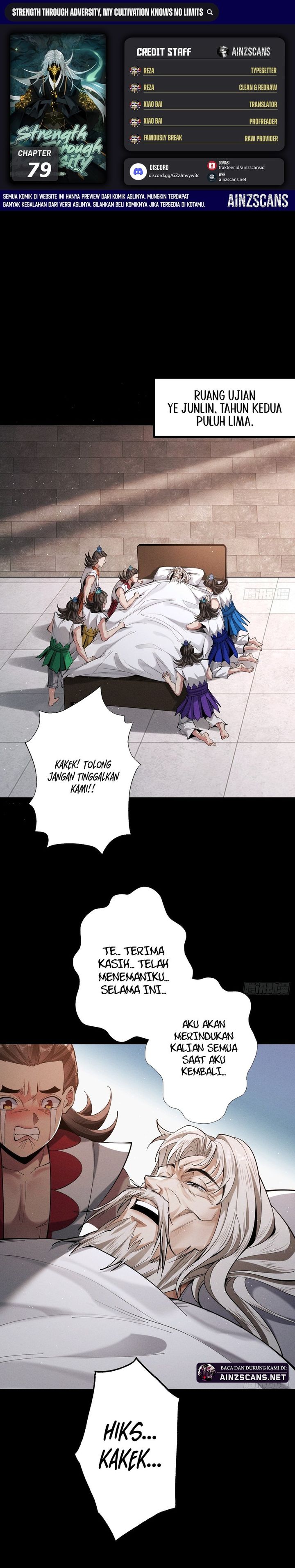 Strength Through Adversity, My Cultivation Knows No Limits Chapter 79 Gambar 1