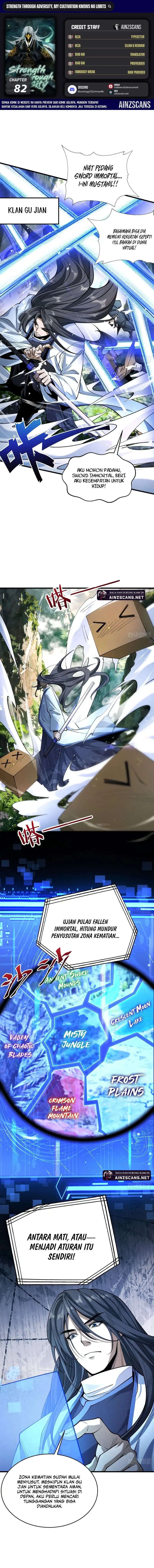 Strength Through Adversity, My Cultivation Knows No Limits Chapter 82 Gambar 1