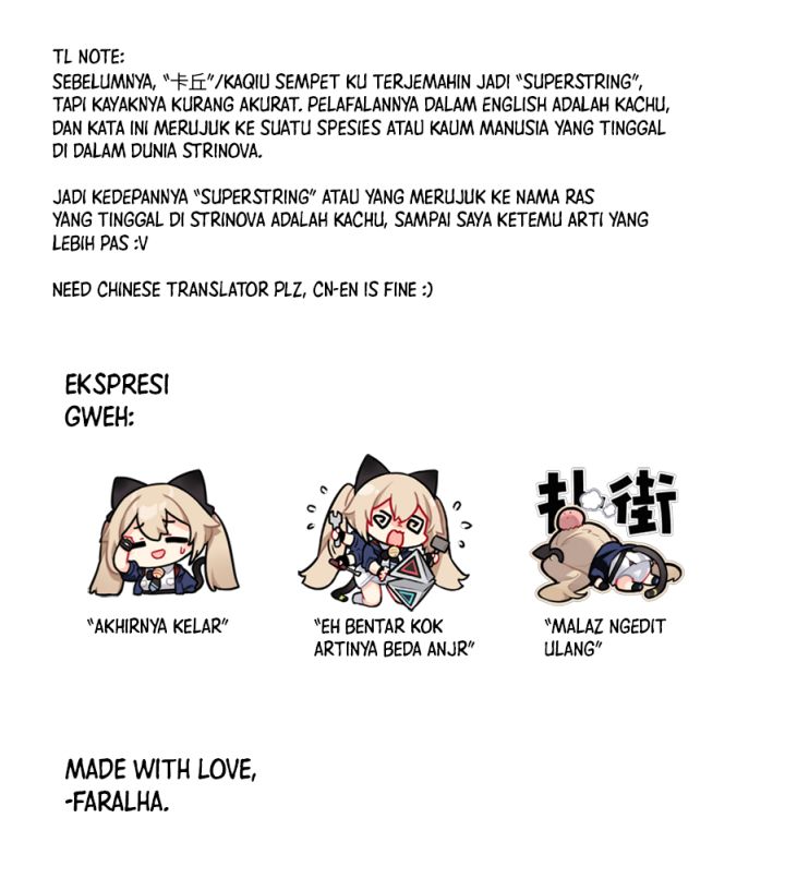 Strinova ~Tomorrow Will Finally Come~ Chapter 09 Gambar 32