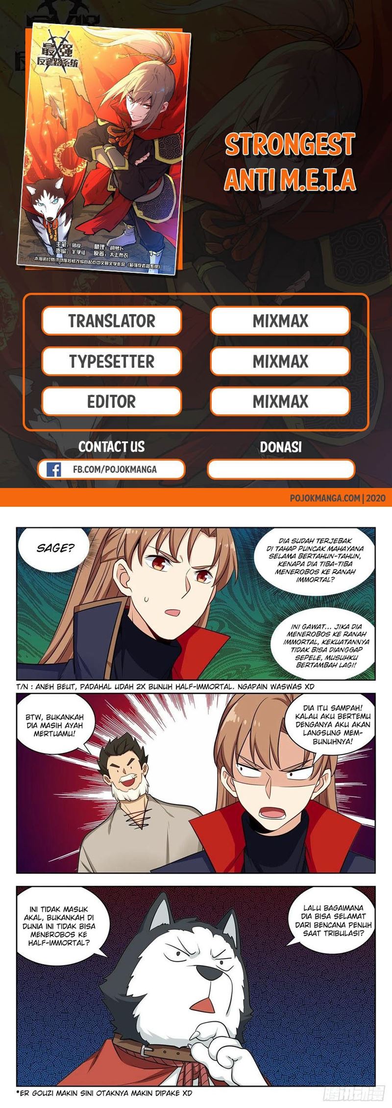 Strongest Anti M.E.T.A Chapter 350 Gambar 1
