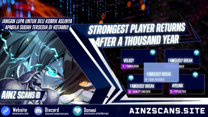 Strongest Player Returns After A Thousand Years Chapter 03 Gambar 1
