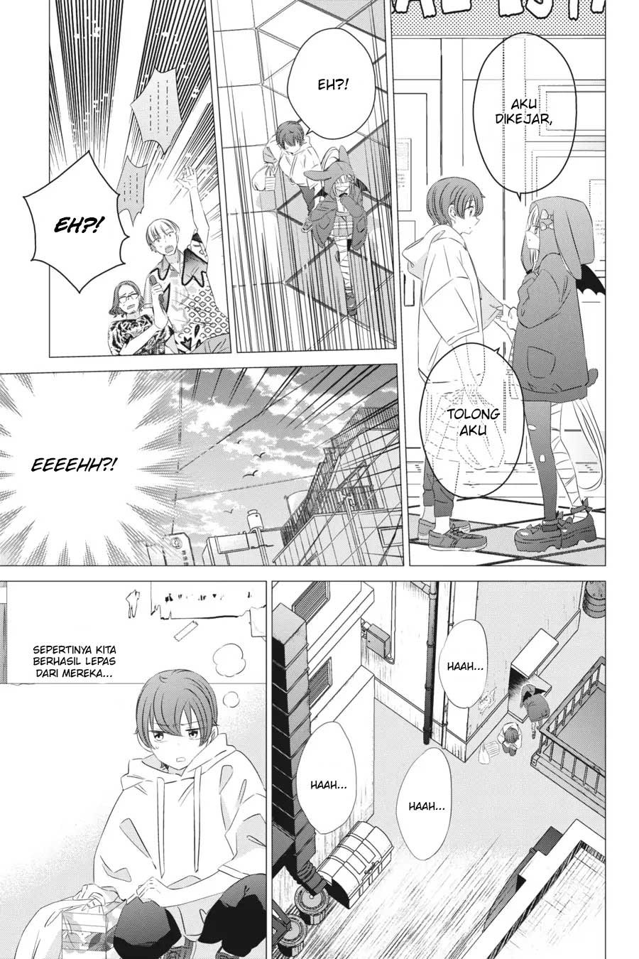 Studio Apartment, Good Lightning, Angel Included (One Room, Hi Atari Futsuu, Tenshi Tsuki) Chapter 12 Gambar 14