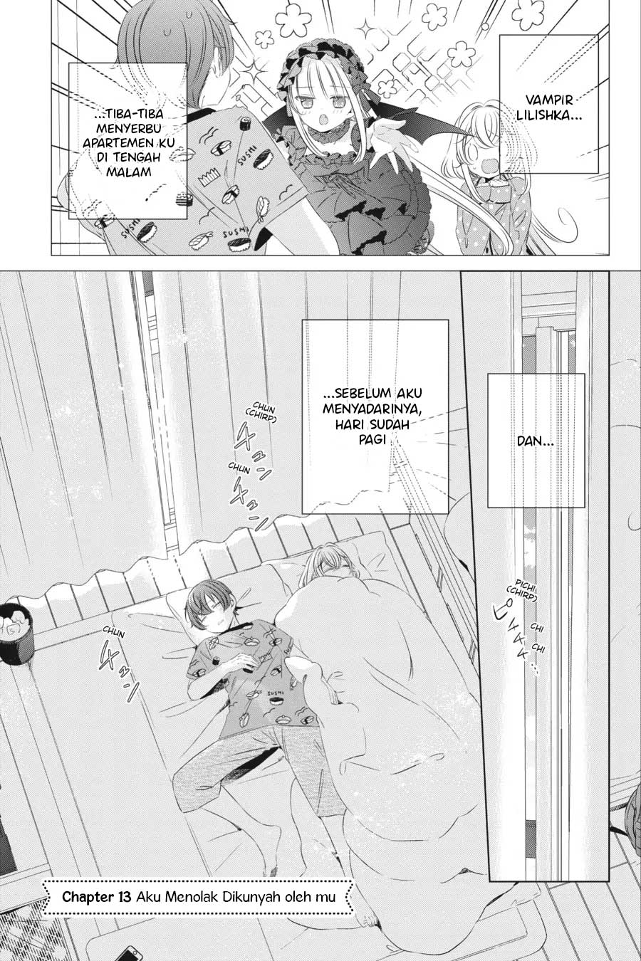 Studio Apartment, Good Lightning, Angel Included (One Room, Hi Atari Futsuu, Tenshi Tsuki) Chapter 13 Gambar 2