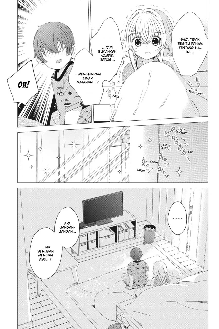 Studio Apartment, Good Lightning, Angel Included (One Room, Hi Atari Futsuu, Tenshi Tsuki) Chapter 13 Gambar 4